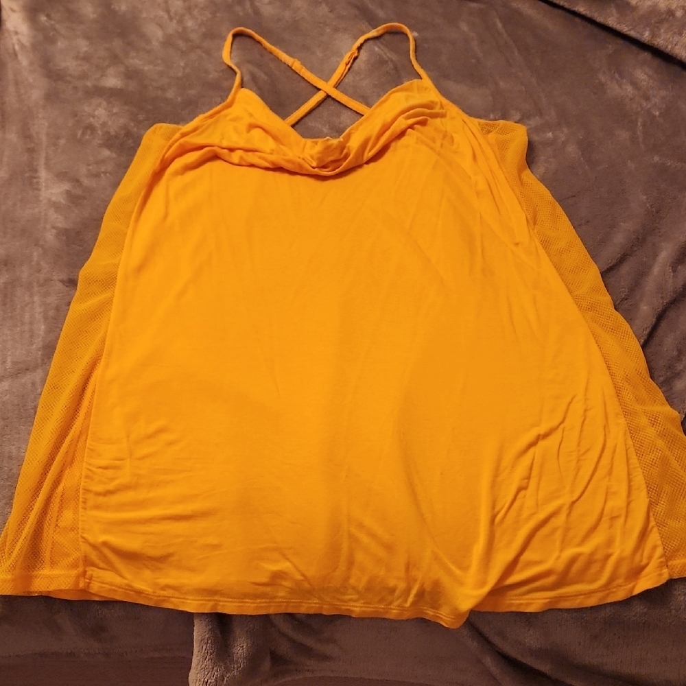 Adore Me Yellow Monika Sleep Slip. XL